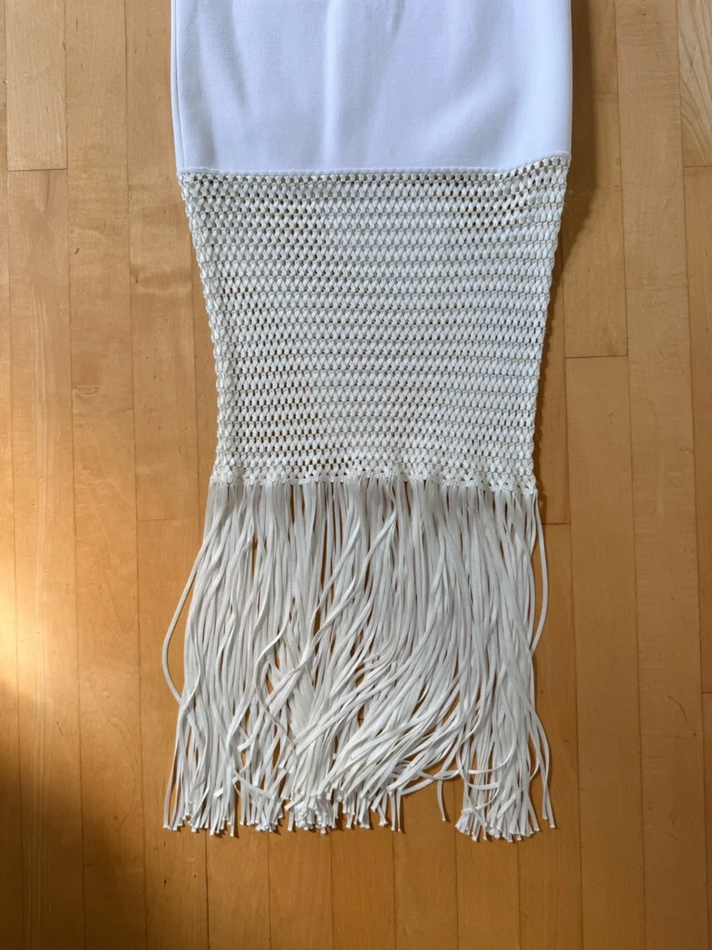 Galvan London Diana Fringe knit Dress - Picture 15 of 17